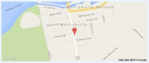 Merrickville map